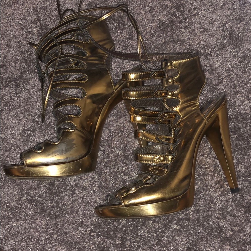 Roberto cavalli booties